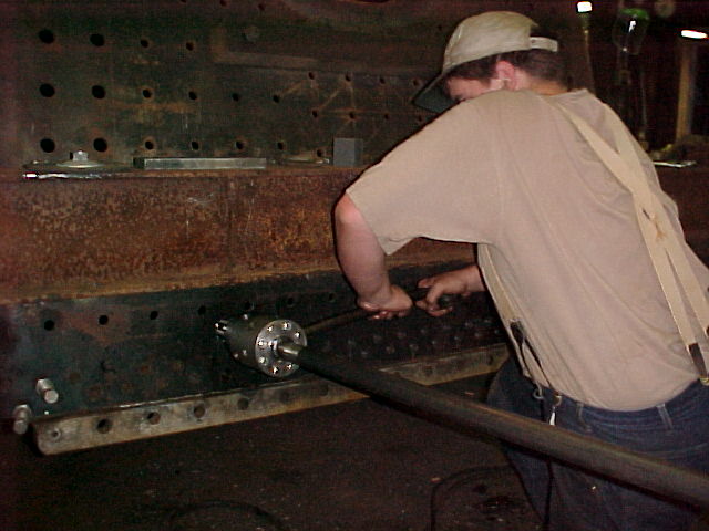 Tapping Washout Plug Holes